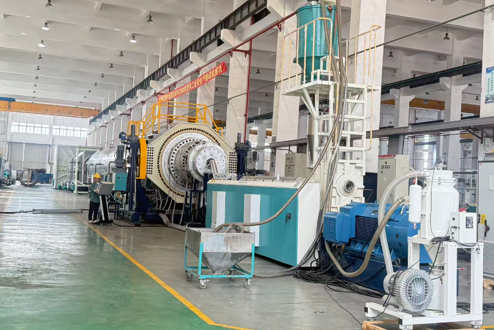 Fangli Currently Successfully Delivered a PE2000 Pipe Extrusion Production Line