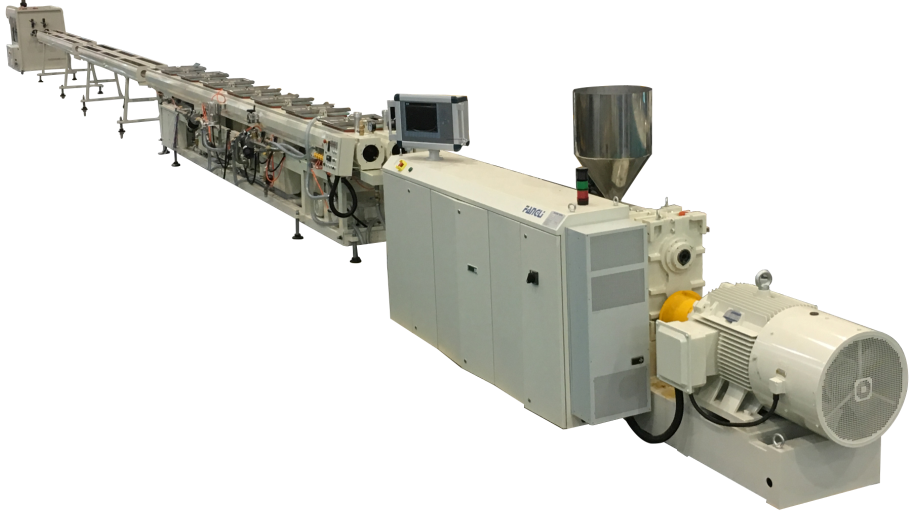 PPR32-2U High-speed and high-efficiency extrusion production line of random co-polypropylene dual-pipe and dual-layer