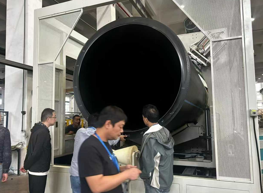 Higher Diameter HDPE Pipes and Cooling Problems