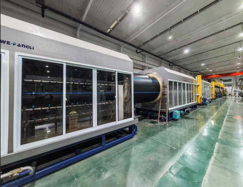 Key Points for Startup Equipment and Production Technology of PE Pipes with Large Diameters Above 2000mm